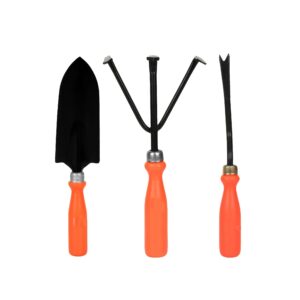 Garden Tool Set - 3 Pcs (Big Shovel, Cultivator, Weeder)