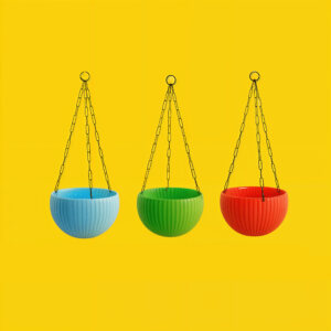 Euro Hanging Planters - 3 Pcs